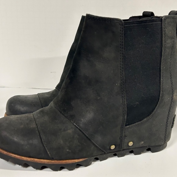 Women's SOREL Chelsea‎ Wedge Water Proof Boots Ladies 7.5 - Picture 3 of 6